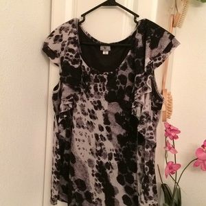 Flutter shoulder top